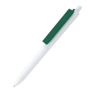 Stylo à bille Comet White - Vert foncé
