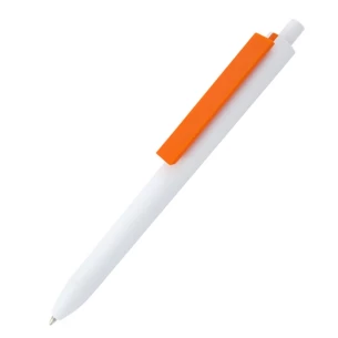 Stylo à bille Comet White - Orange
