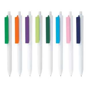 Stylo à bille Comet White - Orange