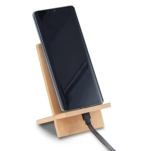 Support de téléphone en bambou Timaru - Beige