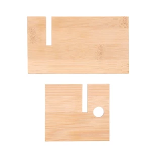 Support de téléphone en bambou Timaru - Beige