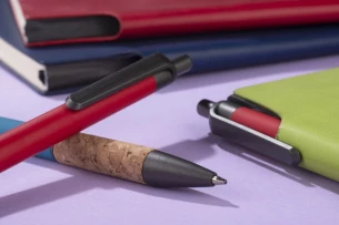 Stylo à bille KUBOD - Rouge