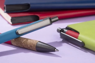 Stylo à bille KUBOD - Bleu