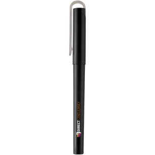 Stylo gel en plastique PET recyclé - Noir