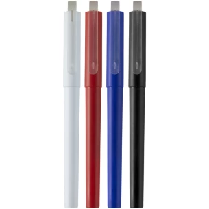 Stylo gel en plastique PET recyclé - Noir