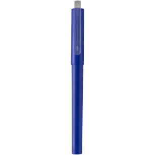 Stylo gel en plastique PET recyclé - Bleu