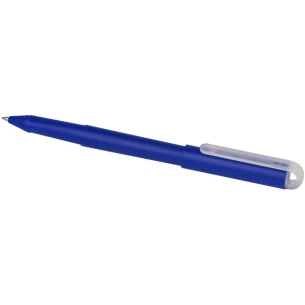 Stylo gel en plastique PET recyclé - Bleu
