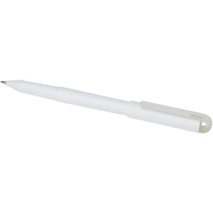Stylo gel en plastique PET recyclé - Blanc