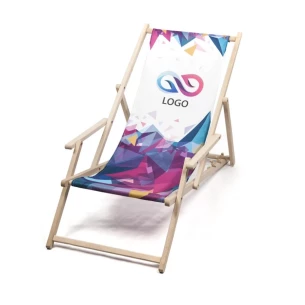 Chaise longue avec accoudoir
