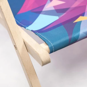 Chaise longue avec accoudoir