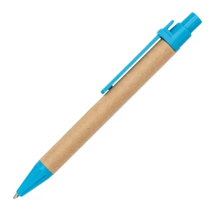 Carnet lisse Smile - Bleu