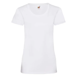 FOTL Lady-Fit Valueweight T-Shirt - Blanc