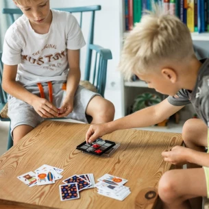 Jeu de morpion magnétique - Noir