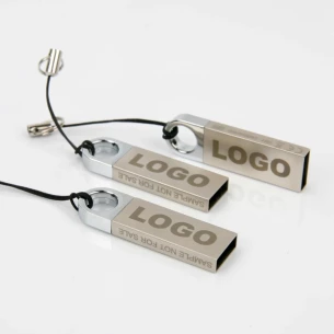 Clé USB ronde 32 Go - Argent