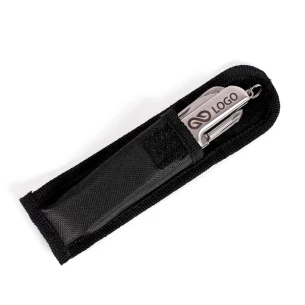Couteau de poche 13 fonctions en acier - Argent