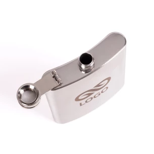 Flasque Alcool 200ml - Argent