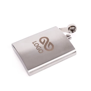 Flasque Alcool 200ml - Argent