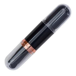 Pinceaux de maquillage dans un étui Bella - Noir