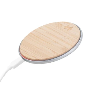 Chargeur à induction Top Bamboo - Marron