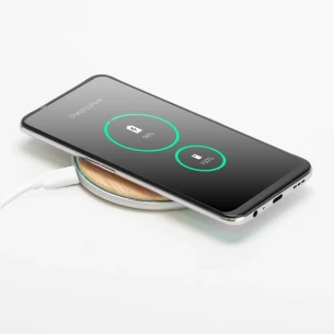 Chargeur à induction Top Bamboo - Marron