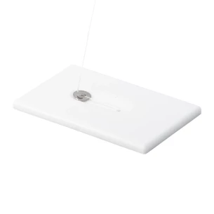 Miroir avec fil dentaire Looky - Blanc