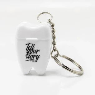 Porte-fil dentaire Toothy - Blanc