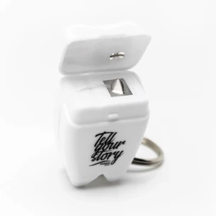 Porte-fil dentaire Toothy - Blanc