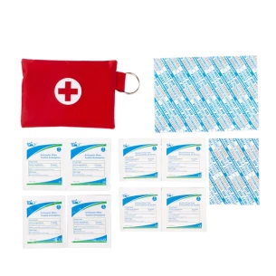 Trousse de premiers secours de voyage - Rouge