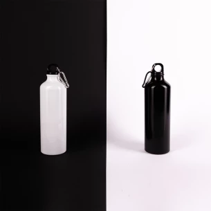 Bouteille en aluminium Easy Tripper 800 ml - Blanc