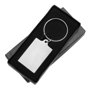 Porte-clés en métal Visibile - Argent