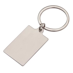 Porte-clés en métal Visibile - Argent