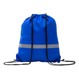 Sac de sport avec bande réfléchissante - bleu