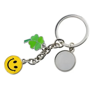 Porte-clés Luck en métal - Argent