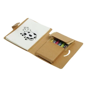 Set de coloriage Happy - Marron