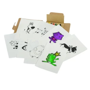 Set de coloriage Happy - Marron