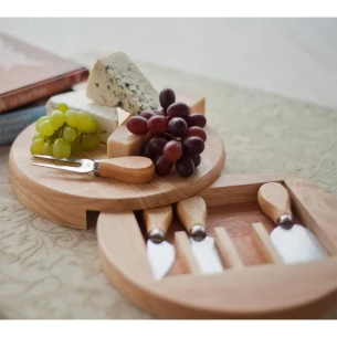 Ensemble de fromages Roma - Marron