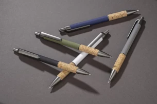 Stylo à bille KUBOD - Bleu marine