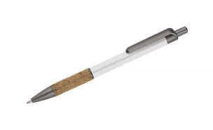 Stylo à bille KUBOD - Blanc