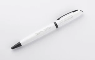 Stylo à bille RIO dans son étui - Blanc
