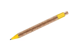 Stylo à bille KORTE - Jaune