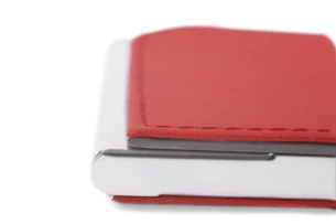 Porte-cartes de visite TIVAT - Rouge