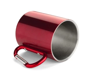 Mug CAMP avec mousqueton - Rouge