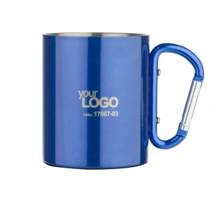 Mug CAMP avec mousqueton - Bleu