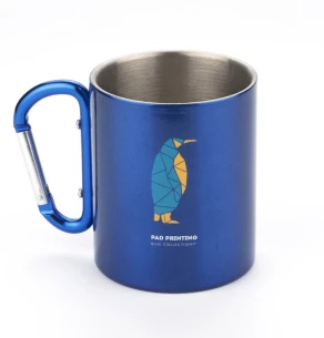 Mug CAMP avec mousqueton - Bleu