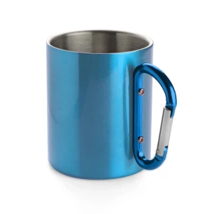 Mug CAMP avec mousqueton - Bleu