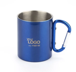 Mug CAMP avec mousqueton - Bleu