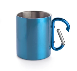 Mug CAMP avec mousqueton - Bleu