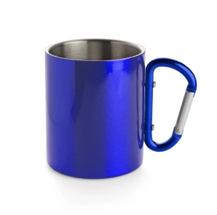 Mug CAMP avec mousqueton - Bleu