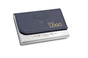 Porte-cartes de visite TIVAT - Bleu marine