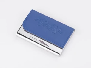 Porte-cartes de visite TIVAT - Bleu marine